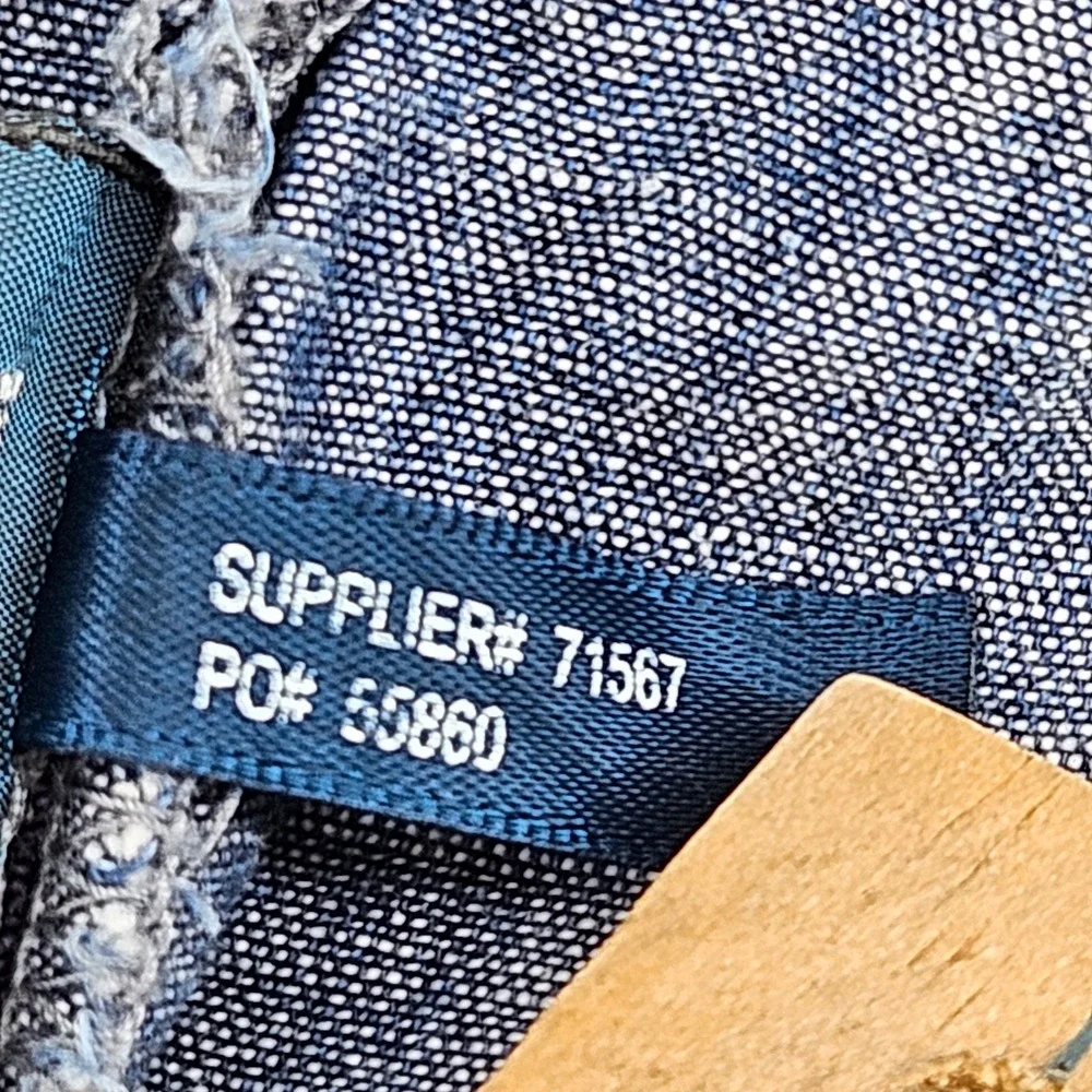 Polo Ralph Lauren Men Chino Prospect Shorts Chambray Blue‎ Size 34 Preppy Resort